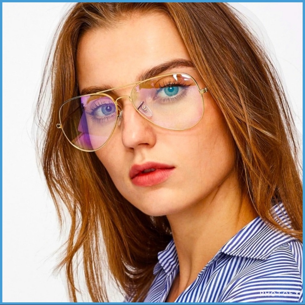 🆕Aviator Glasses Clear